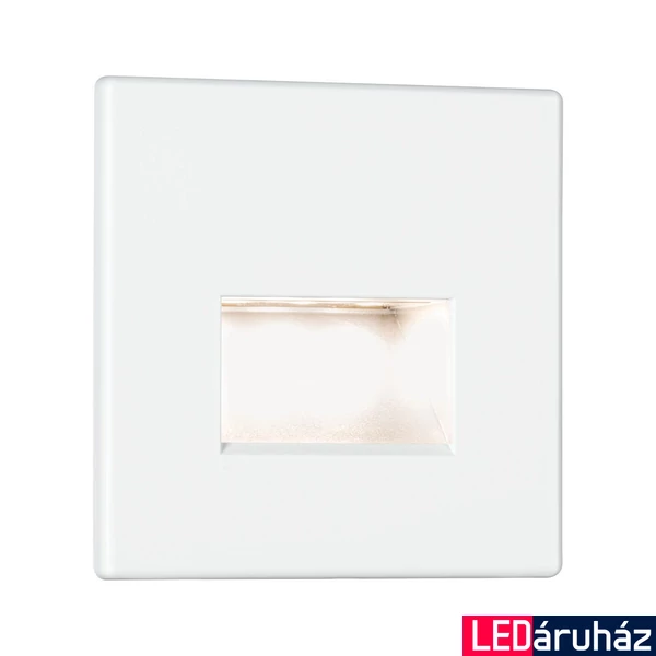 Paulmann 93093 LED Recessed Edge Quadro beépíthető lámpa, kerek, fehér, 2700K melegfehér, 50 lm