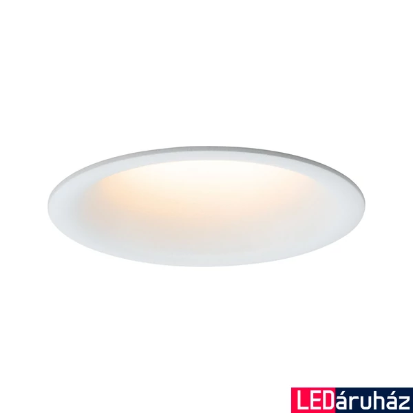 Paulmann 93418 Cymbal beépíthető lámpa, 77 mmx77 mm, kerek, fix, dim to warm, fehér, 2000K-2700K változtatható, Coin foglalat, 480 lm, IP44