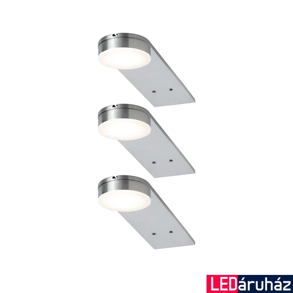 Paulmann 93567 Setup pultvilágítás, szálcsiszolt, 2700K melegfehér, beépített LED, 250 lm
