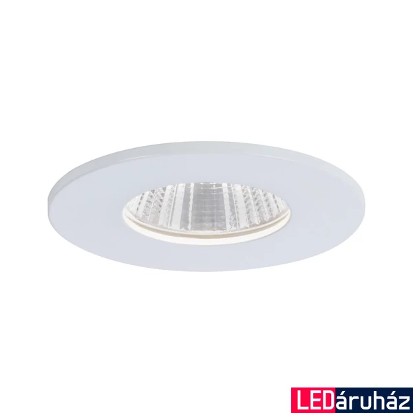 Paulmann 93670 Calla fürdőszobai beépíthető lámpa, kerek, fix, fehér, 4000K természetes fehér, beépített LED, 770 lm, IP65