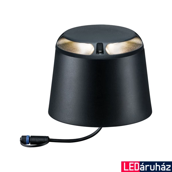 Paulmann 93917 Plug&Shine Path LED padlóba építhető lámpa, 24V, 6W, 3000K, 120 lm, antracit, 180°, IP67