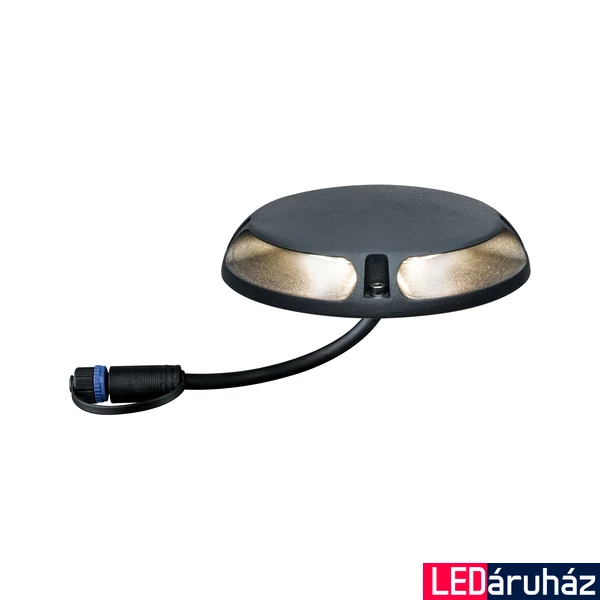 Paulmann 93920 Plug&Shine Floor LED padlóba építhető lámpa, 24V, 6W, 3000K, 120 lm, antracit, 180°, IP67