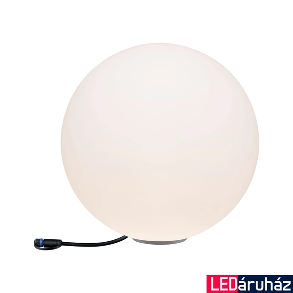 Paulmann 94178 Plug&Shine Globe LED kerti dekorációs lámpa, 24V, 6,5W, 3000K, 430 lm, fehér, IP67