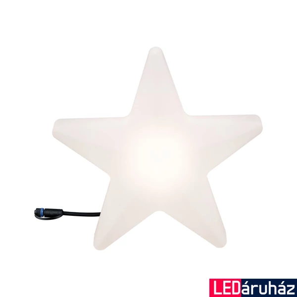 Paulmann 94184 Plug&Shine Star LED kerti dekorációs lámpa, 24V, 2,8W, 3000K, 160 lm, fehér, IP67