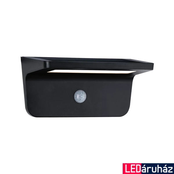 Paulmann 94505 Outdoor Solar Cyrus kültéri fali lámpa, antracit, 3000K melegfehér, beépített LED, 600 lm, IP44