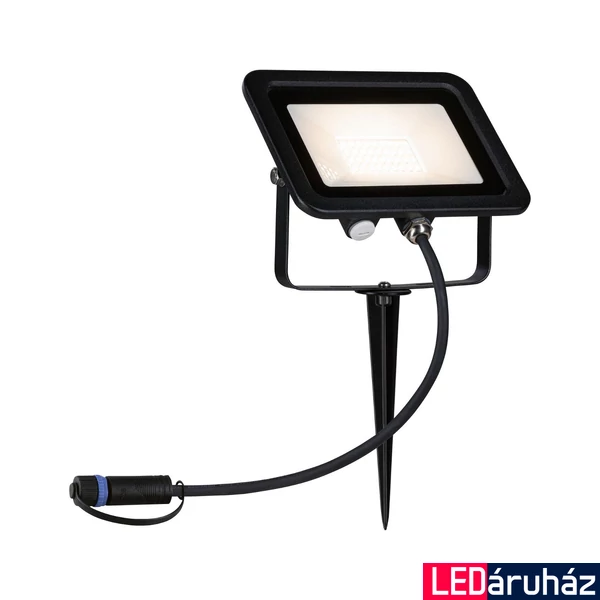 Paulmann 94575 Plug&Shine kültéri leszúrható lámpa, fekete, 3000K melegfehér, 1.400 lm, IP65