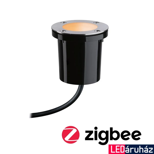 Paulmann 94588 Plug&Shine kültéri beépíthető lámpa, négyzet, fekete, 2000K-2700K változtatható, 250 lm, IP65