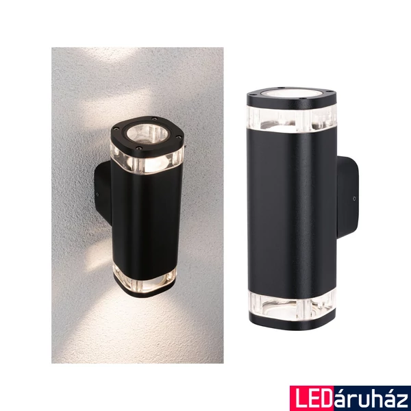 Paulmann 94719 Outdoor Colum kültéri fali lámpa, antracit, GU10 foglalat, IP44