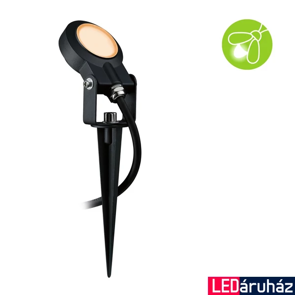 Paulmann 94728 Plug&Shine kültéri leszúrható lámpa, antracit, 2200K ultra-melegfehér, 280 lm, IP67