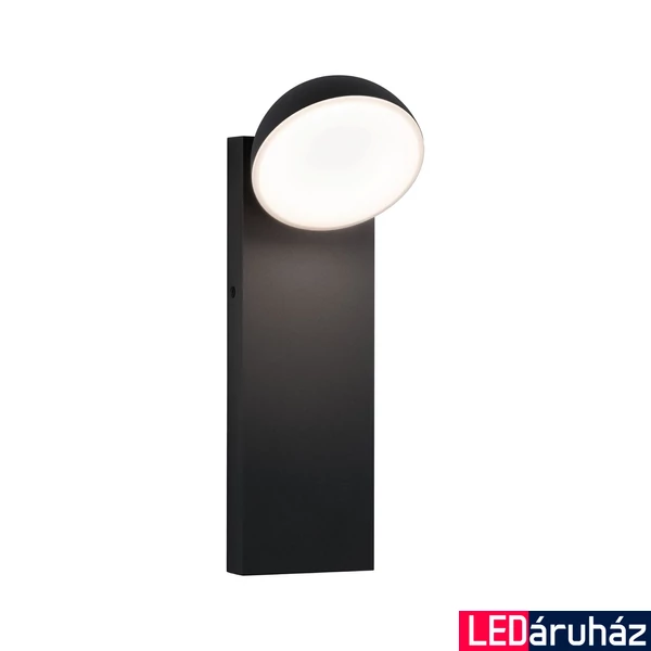 Paulmann 94738 Outdoor Puka kültéri fali lámpa, antracit, 3000K melegfehér, 460 lm, IP44