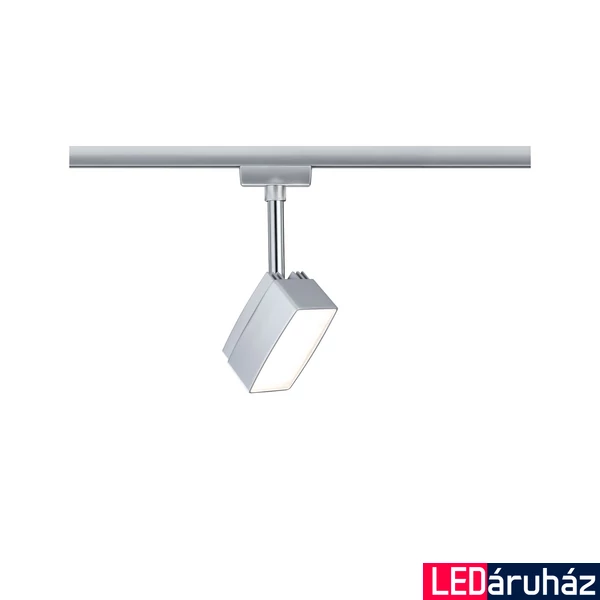 Paulmann 95269 URail Pedal sínre szerelhető spotlámpa, beépített LED, 230V, 5W, 2700K melegfehér, 395 lm, matt króm, 100°