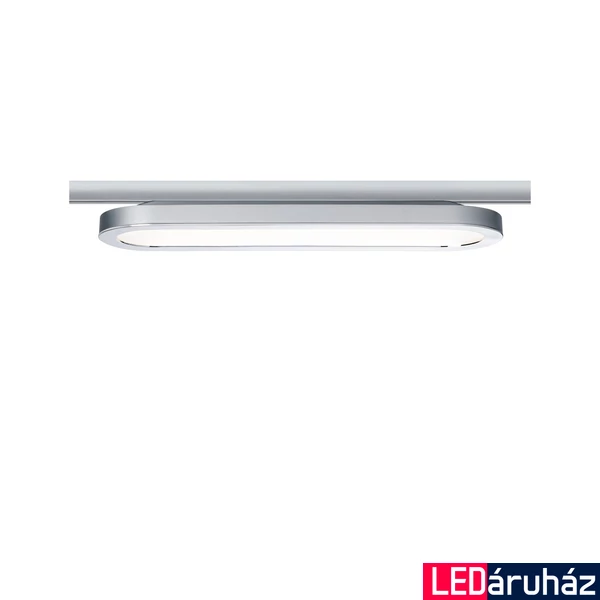 Paulmann 95319 URail Loop sínre szerelhető lámpa, beépített LED, 230V, 8W, 2700K melegfehér, 480 lm, króm