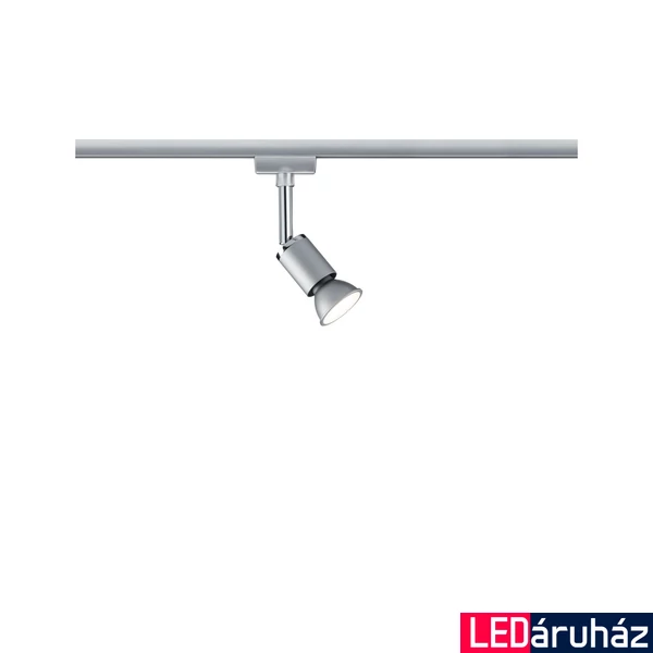 Paulmann 95331 URail Pure II sínes lámpa, 230V, GU10 foglalattal, max 10W, matt króm/króm