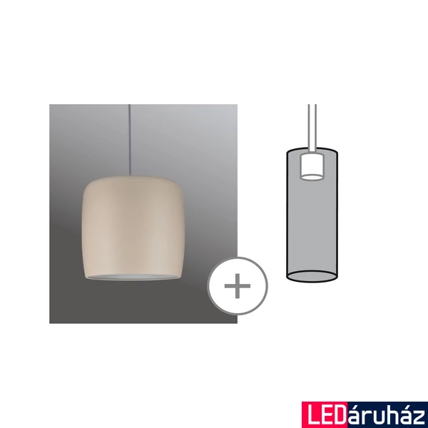 Paulmann 95442 URail 2Easy Pien bura, max 20W, matt bézs