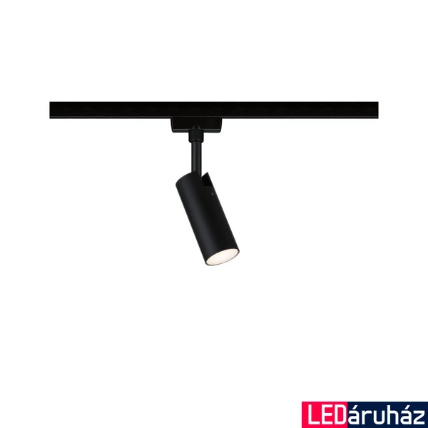 Paulmann 95592 URail Tubo sínes lámpa, fekete, 3000K melegfehér, 150 lm, IP20