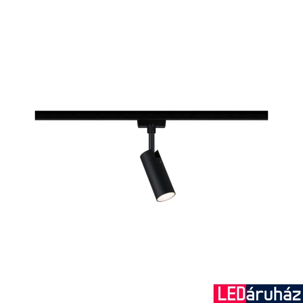 Paulmann 96917 URail Tubo sínes lámpa, beépített LED, 5W, 500 lm, 3000K melegfehér, matt fekete