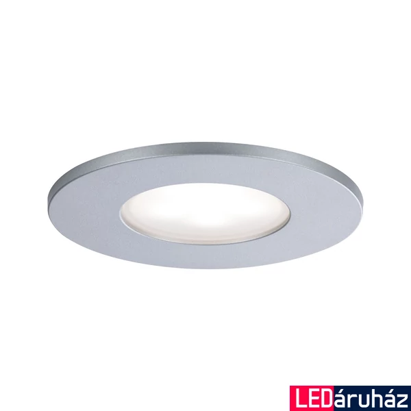 Paulmann 99937 Calla fürdőszobai beépíthető lámpa, kerek, fix, króm, 4000K természetes fehér, beépített LED, 500 lm, IP65