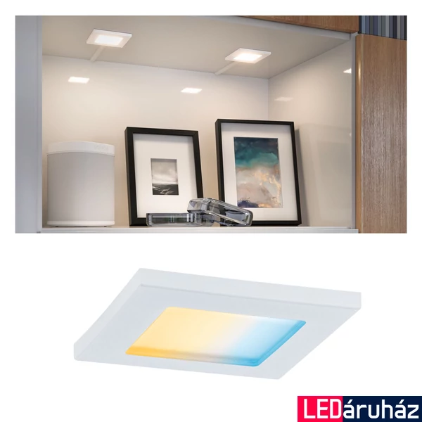 Paulmann 99961 Clever Connect Pola bútorvilágító, tunable white, tápegység nélkül, fehér, 2700K-6500K változtatható, beépített LED, 145 lm, 12V