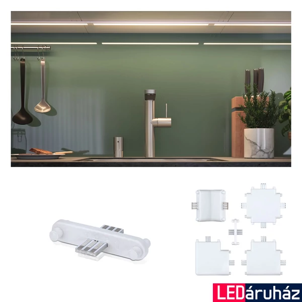 Paulmann 99992 Clever Connect Border kiegészítő, összekötő elem, fehér, 12V