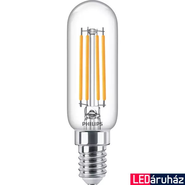 PHILIPS E14 T25 LED fényforrás, 2700K melegfehér, 4,5 W, 470  lm, CRI 80, 8718699783358