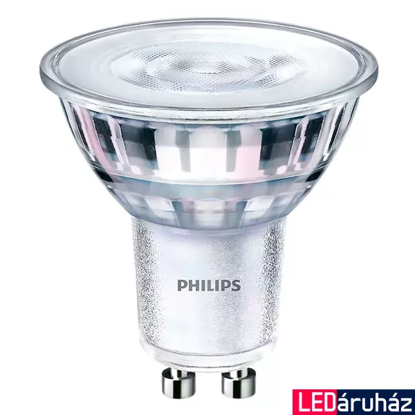 PHILIPS GU10 spot PAR16 LED spot fényforrás, 4000K természetes fehér, 4,9 W, 36°, 8719514308732