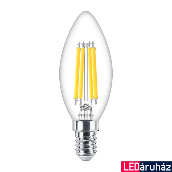 PHILIPS Master Value E14 LED fényforrás, 2700K melegfehér, 3,4W, 470 lm, 8719514355439