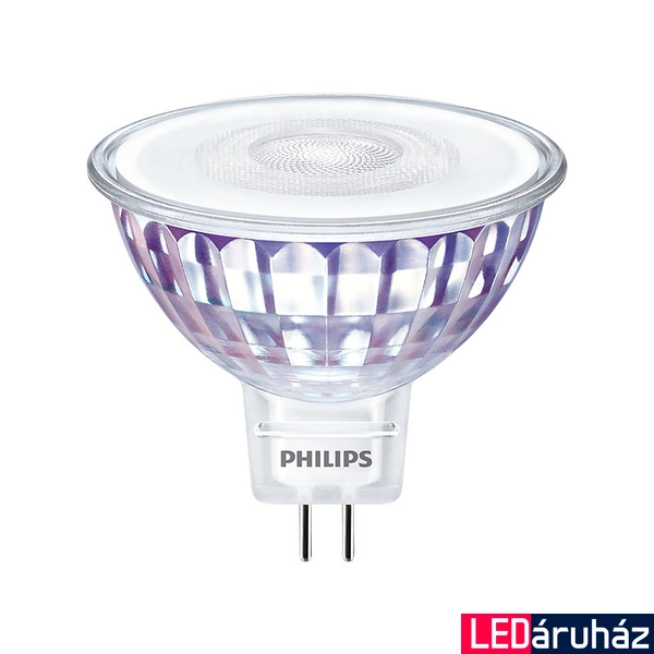 PHILIPS Master Value MR16 LED spot fényforrás, 2700K melegfehér, 7,5W, 621 lm, 60°, 8719514307384