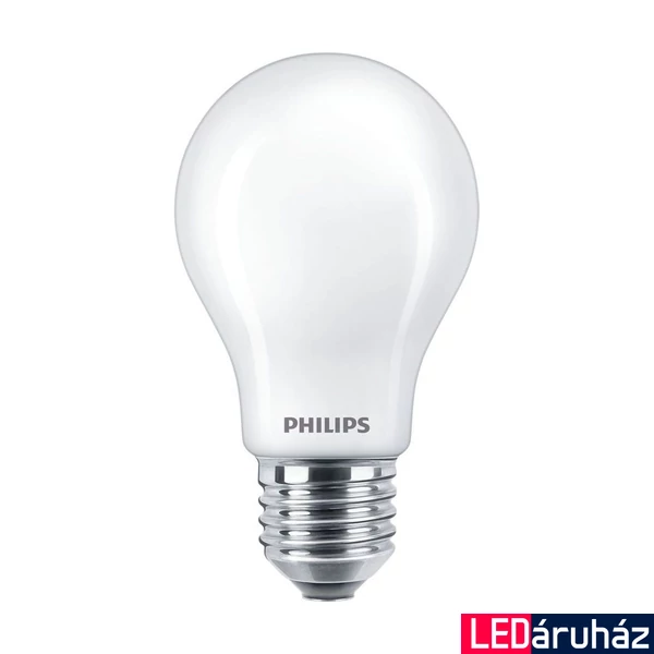 PHILIPS E27 normál izzó A60 LED fényforrás, 2700K melegfehér, 10,5 W, 1521  lm, CRI 80, 8718699704162