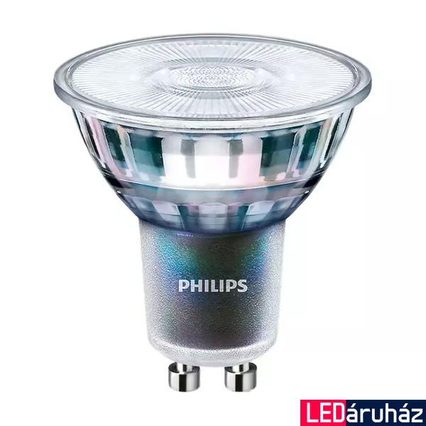 PHILIPS Master ExpertColor GU10 LED spot fényforrás, 2700K melegfehér, 5.5W, 355 lm, 36°, CRI 97, 8718696707678