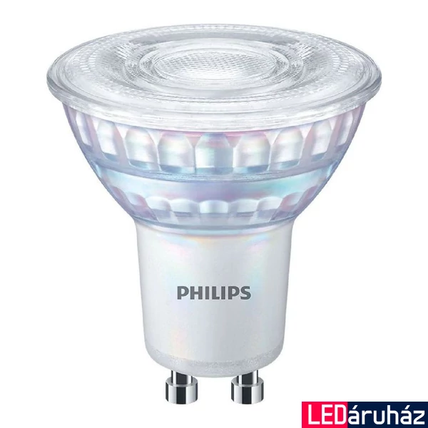 PHILIPS Master Value GU10 LED spot fényforrás, 4000K természetes fehér, 6.2W, 680 lm, 36°, CRI 90, 8718699705237