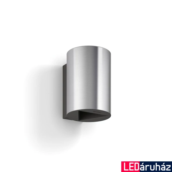 Philips Buxus rozsdamentes acél kültéri fali LED lámpa, beépített LED, 2x4,5W, IP44, 1735747P0