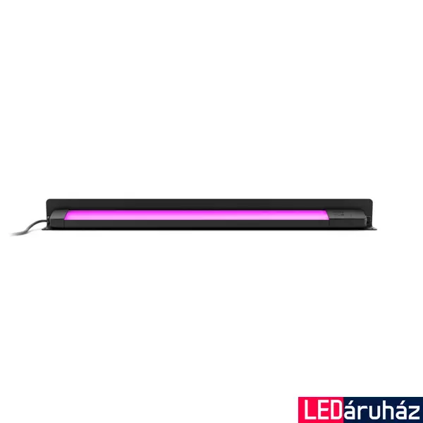 Philips Hue Amarant kültéri fekete LED falmosó lámpa bővítő tápegység nélkül, White and Color Ambiance, 24V LowVolt rendszerhez, 20W, 1400lm, RGBW 2000-6500K, IP65, 1746630P7