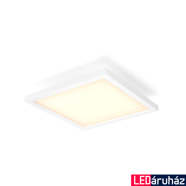 Philips Hue Aurelle fehér mennyezeti LED panel, 30x30cm, White Ambiance, 19W, 1940lm, 2200-6500K változtatható fehér, 8719514382626