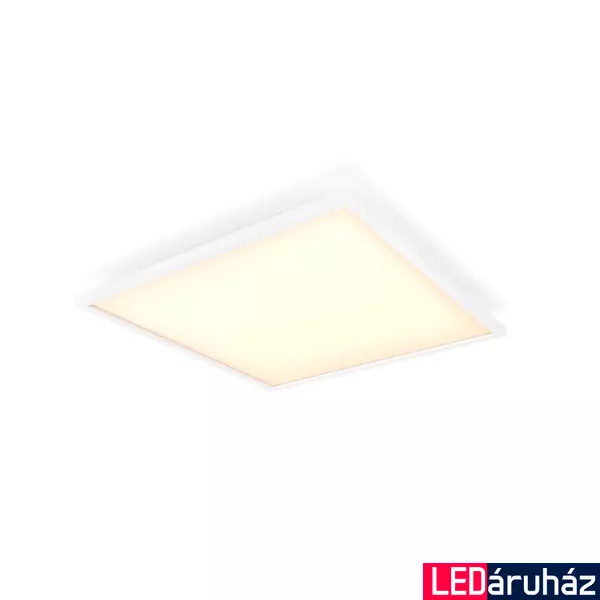 Philips Hue Aurelle fehér mennyezeti LED panel, 60x60cm, White Ambiance, 39W, 3750lm, 2200-6500K változtatható fehér, 8719514382640