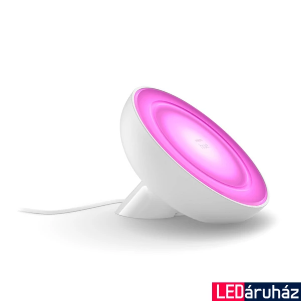 Philips Hue Bloom fehér asztali lámpa, White and Color Ambiance, 7,1W, 500lm, RGBW 2000-6500K, 8718699770983