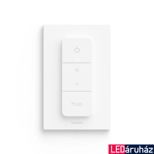 Philips Hue Dimswitch - vezeték nélküli több funkciós fali dimmer és kapcsoló, 8719514274617