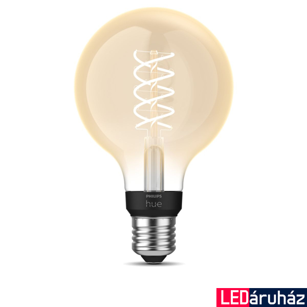 Philips Hue E27 White Filament fényforrás 2100K ultra-melegfehér, E27, 871951434300900, 8719514343009