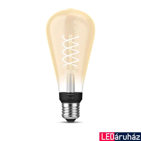 Philips Hue E27 White Filament fényforrás 2100K ultra-melegfehér, E27, 871951434306100, 8719514343061