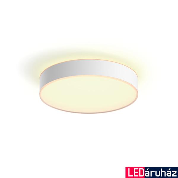 Philips Hue Enrave M fehér mennyezeti LED lámpa, White Ambiance, 19,2W, 2450lm, 2200-6500K változtatható fehér + DimSwitch, 4115931P6