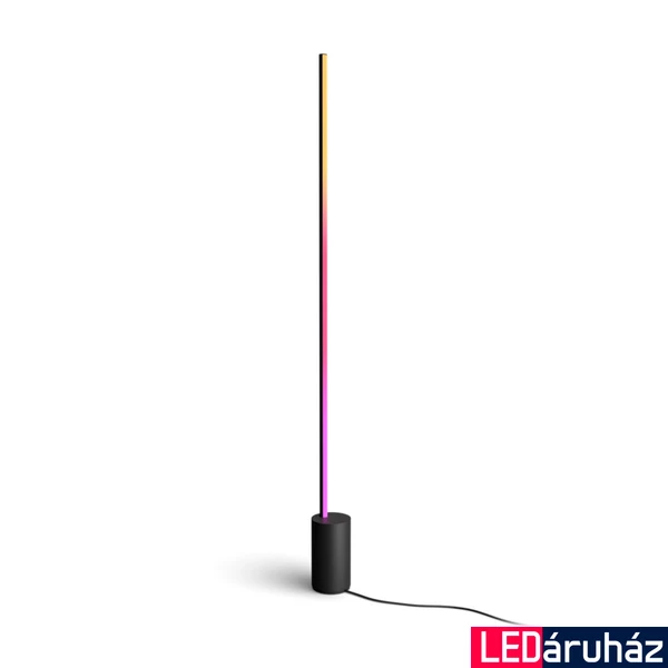 Philips Hue Gradient Signe fekete állólámpa, White and Color Ambiance, 29W, 2550lm, RGBW 2000-6500K, 8718696176269