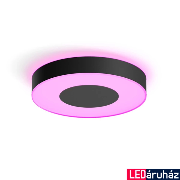 Philips Hue Infuse L fekete mennyezeti LED lámpa, White and Color Ambiance, 52,5W, 3700lm, RGBW 2000-6500K, 4116430P9