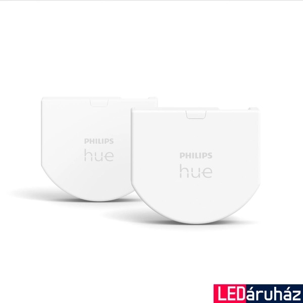 Philips Hue kapcsoló mögé építhető modul, 2db-os csomag, elemes, fehér, Zigbee, 8719514318021