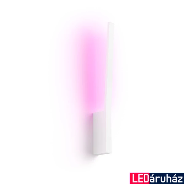 Philips Hue Liane fehér fali LED lámpa, White and Color Ambiance, 12,2W, 850lm, RGBW 2000-6500K, 8719514343443