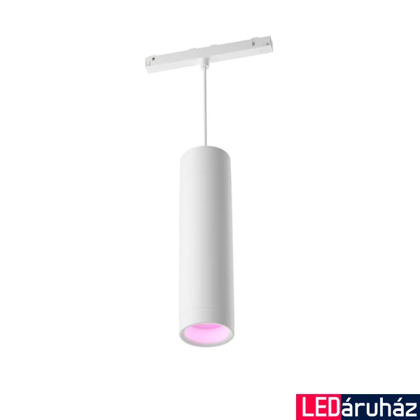 Philips Hue Perifo fehér sínre szerelhető lámpa, White and Color Ambiance, 5,1W, 510lm, RGBW 2000-6500K, 8719514407503