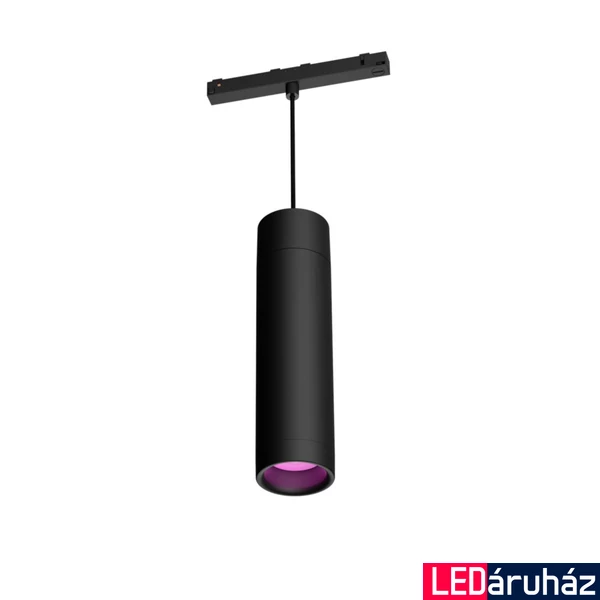 Philips Hue Perifo fekete sínre szerelhető lámpa, White and Color Ambiance, 5,1W, 510lm, RGBW 2000-6500K, 8719514407480