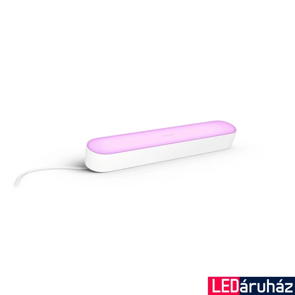 Philips Hue Play 1xfénysáv + tápegység, fehér, White and Color Ambiance, 6,6W, 530lm, RGBW 2000-6500K, 7820131P7
