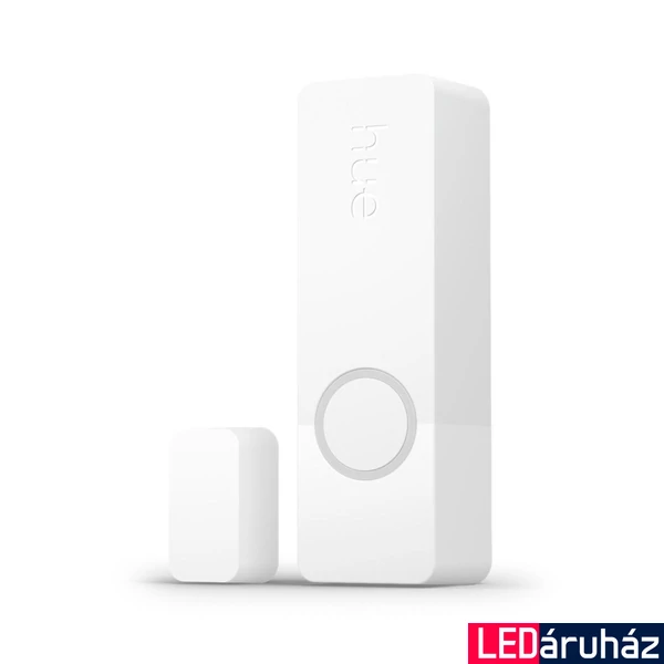 Philips Hue Secure okos nyitásérzékelő szenzor, vezeték nélküli, ajtóra, ablakra szerelhető, elemes, fehér, 8719514487345