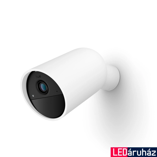 Philips Hue Secure vezetékes okos kamera duplacsomag, 1080p HD-videó, végpontok közti titkosítás, IP65, fehér, 8719514492936