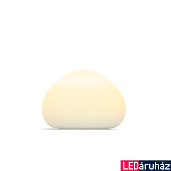 Philips Hue Wellner fehér asztali LED lámpa, White Ambiance, 1x6W, 806lm, 2200-6500K változtatható fehér, 1xE27 LED fényforrás + DimSwitch, 8719514341395
