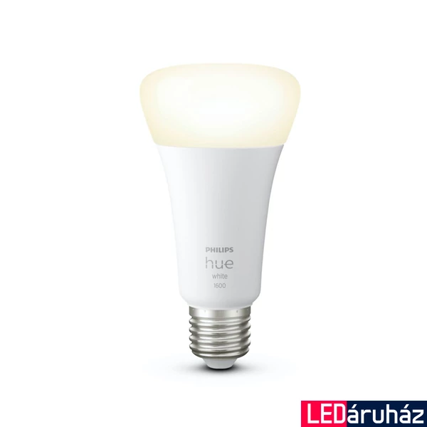 Philips Hue White A67 E27 LED fényforrás, 15,5W, 1600lm, 2700K melegfehér, 8719514343320